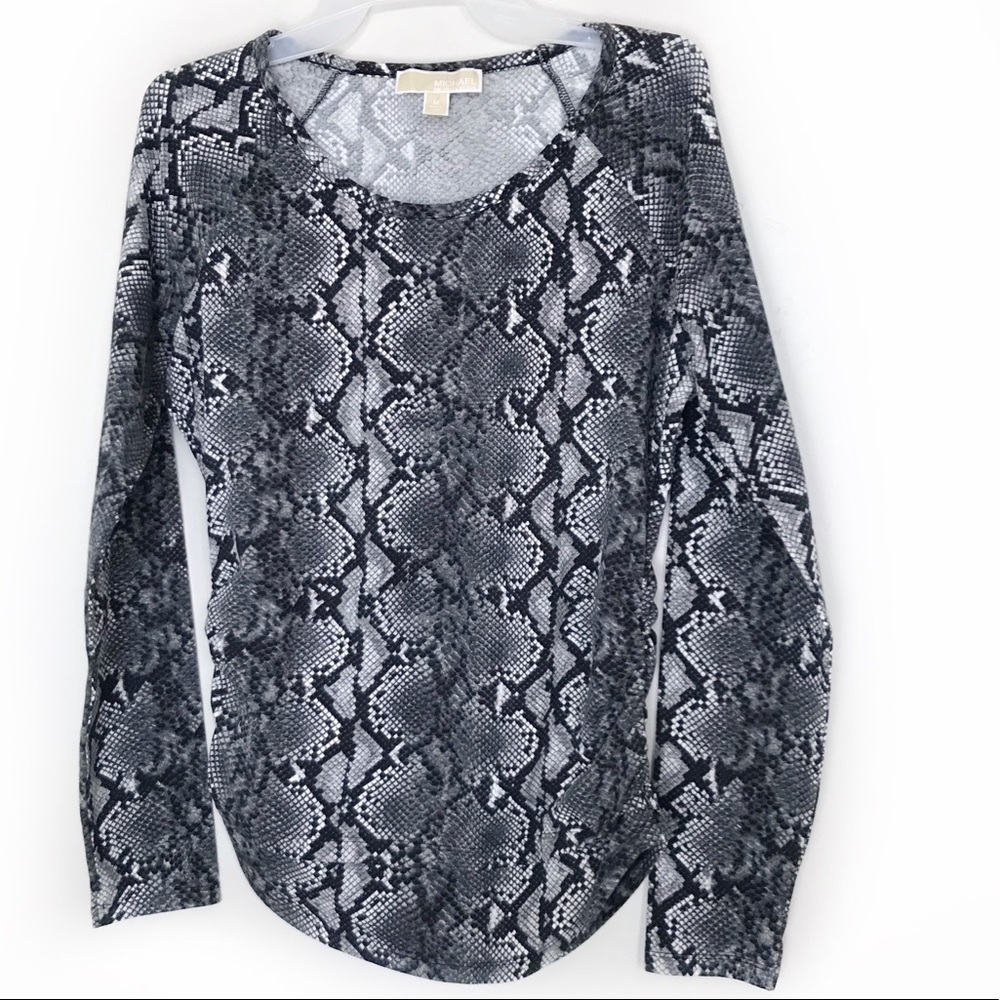 Michael Kors Snakeskin Top